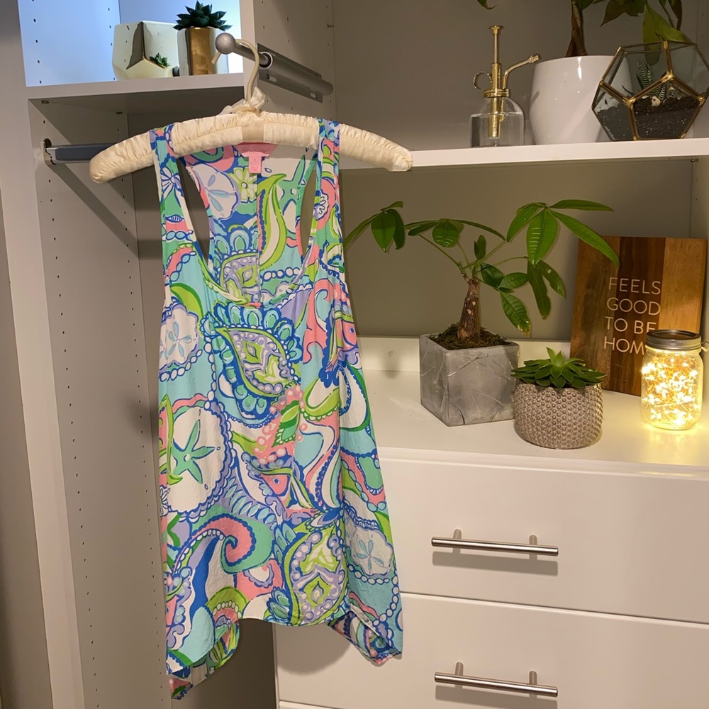 Lilly Pulitzer Top 🐠🐚🌾